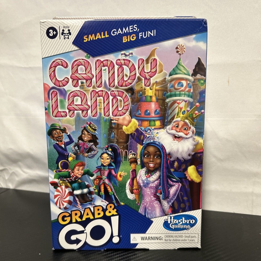 Candy Land Grab and Go Game for Ages 3 and Up, Travel Game